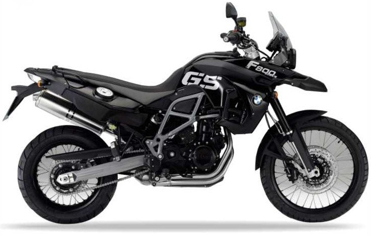 BMW F 800 GS 2011 2012 triple Czarny Szary YN93 replica decals autocollants bodywork juula motocolors
