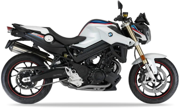 BMW F 800 R 2017 Bialy stickers decals autocollants restoration kit juula motocolors