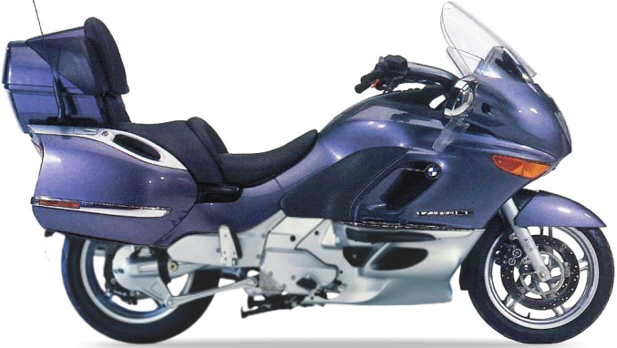 BMW K 1200 LT 2003 Niebieski stickers decals matrica restoration juula motocolors