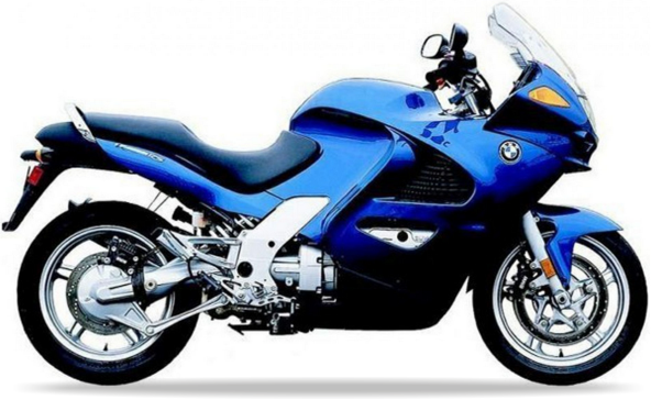 BMW K 1200 RS 1997 2004 Niebieski stickers decals autocollants restoration kit juula motocolors