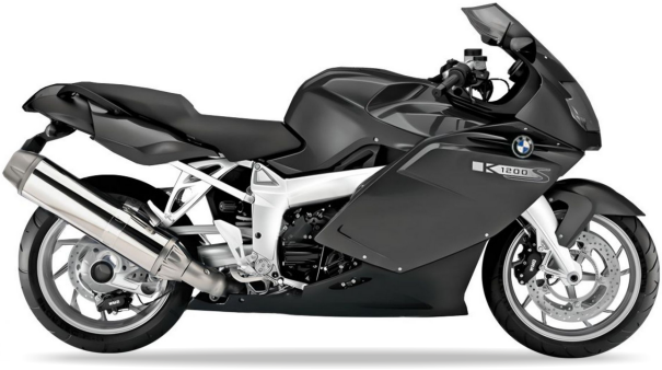 BMW K 1200 S 2005 2007 Czarny stickers decals aufkleber oem replica juula motocolors