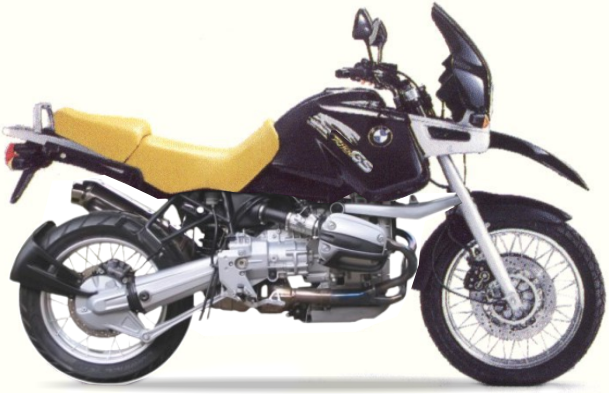 BMW R 1100 GS 1994 1996 Czarny 2 replica decals autocollants bodywork juula motocolors