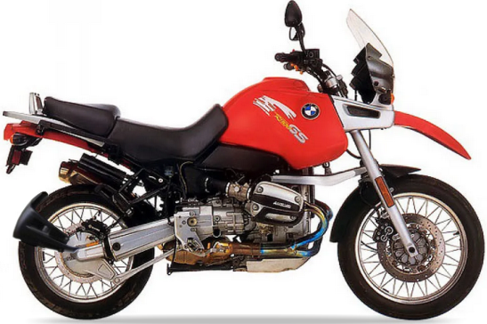 BMW R 1100 GS 1994 1996 Czerwony motorcycle decals nalepky aftermarket juula motocolors