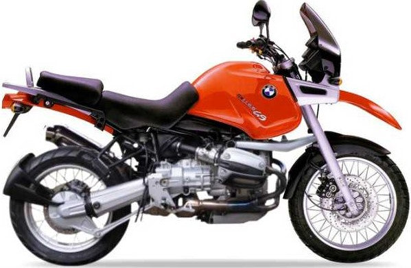 BMW R 1100 GS 1998 2001 Czerwony custom decals adesivi side panels juula motocolors