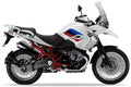 BMW R 1200 GS 2011 2012 Bialy X274A Rallye race decals grafiche aftermarket kit juula motocolors
