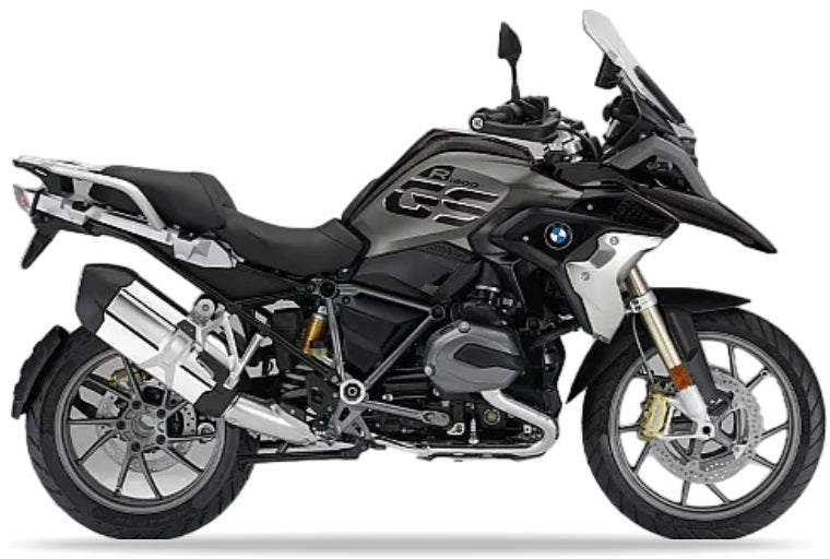 BMW R 1200 GS 2017 2018 Czarny Storm Q862A bike stickers aufkleber side panels juula motocolors