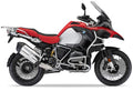 BMW R 1200 GS Adventure 2017 2018 Czerwony YNA5 vinyl kit aufkleber race decals juula motocolors