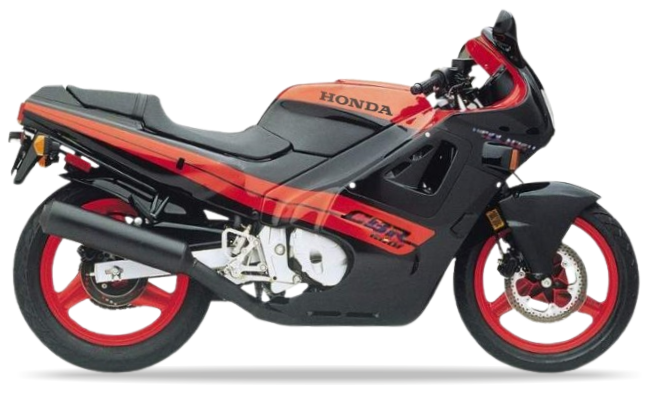 HONDA CBR 600 F 1988 CZARNY NH1 stickers decals autocollants restoration kit juula motocolors