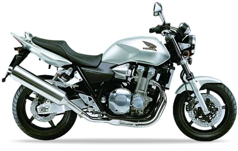 Honda CB 1300 2003 Srebrny NH411 stickers decals pegatinas fairings racebike juula motocolors