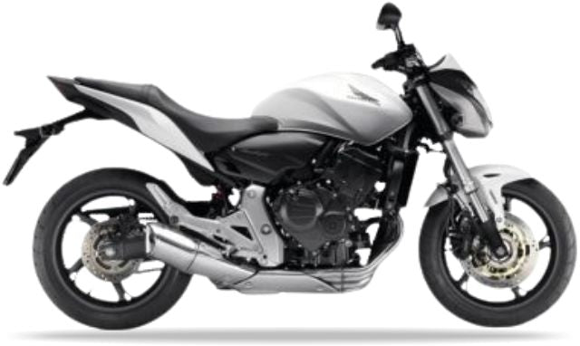 Honda CB 600 F Hornet 2007 2008 2009 2010 white motor stickers oem parts oryginal aufkleber autocollants