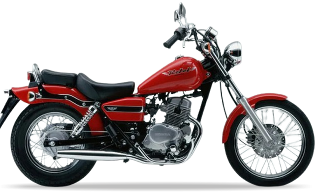 Honda Ca 125 Rebel 1995 1997 Czerwony R201 motorbike stickers pegatinas cowling juula motocolors