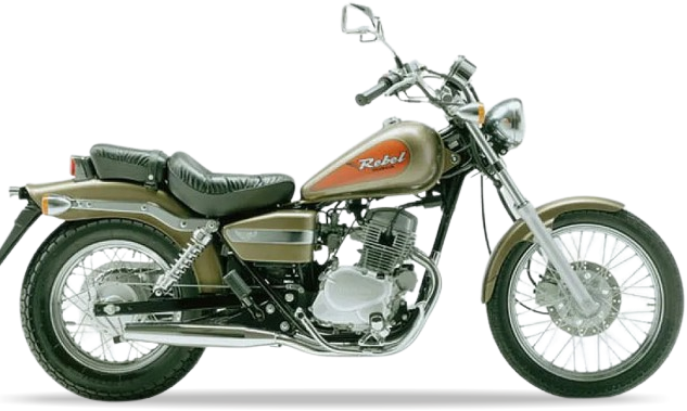 Honda Ca 125 Rebel 1999 Złoty Yr159 graphics kit autocollants fairings juula motocolors