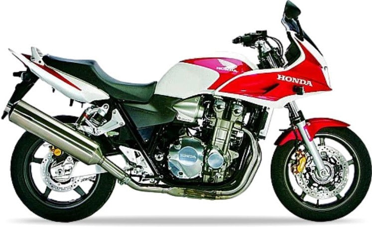 Honda Cb 1300 S 2005 2007 Bialy Nh341K replica decals set aufkleber fuel tank juula motocolors