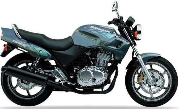 Honda Cb 500 1994 1995 Zielony G142 replica decals autocollants bodywork juula motocolors