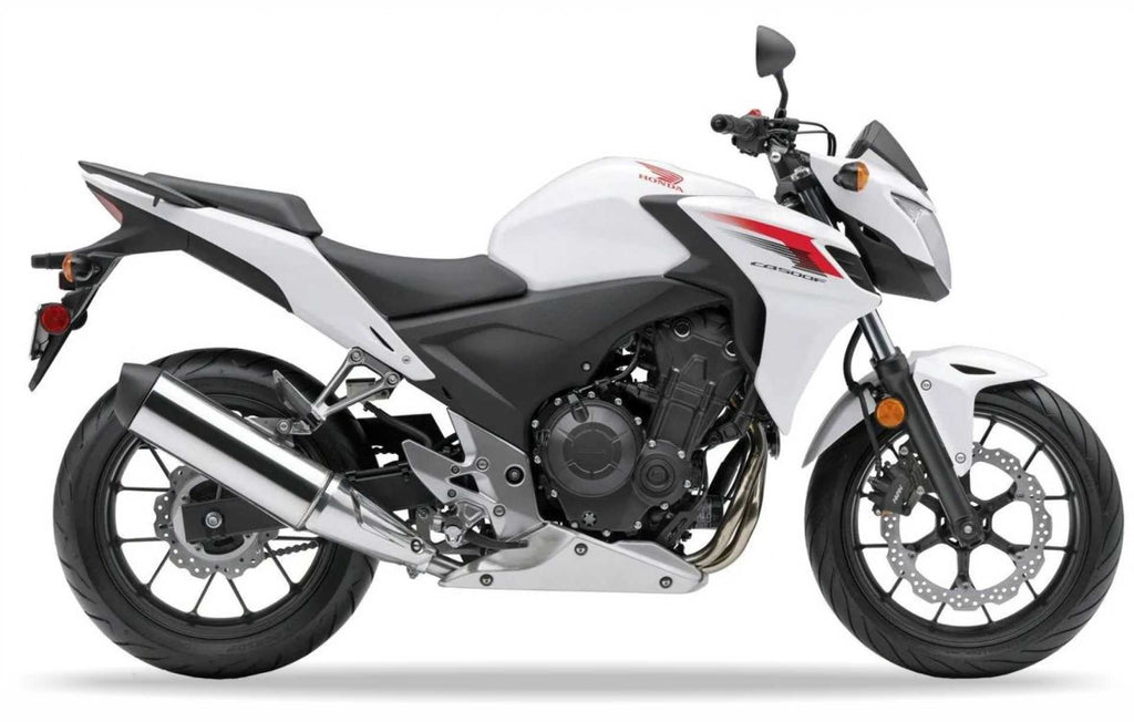 Honda Cb 500 F 2013 2014 Bialy motorbike decals kit graficas replicas juula motocolors