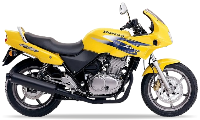 Honda Cb 500 S 1998 1999 Zolty Y140 graphics kit autocollants fairings juula motocolors