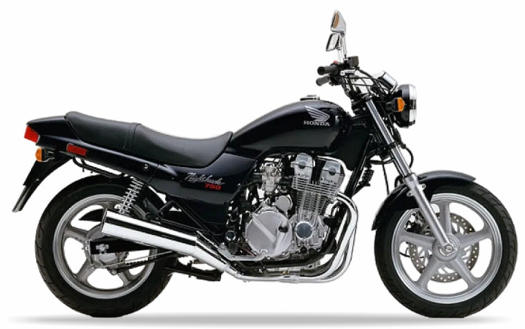 Honda Cb 750 Nighthawk 1992 Czarny Nh1 replica decals autocollants bodywork juula motocolors