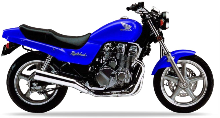 Honda Cb 750 Nighthawk 1993 Niebieski Pb215 vinyl decals adesivi racebike juula motocolors