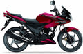 Honda Cbf 125 2013 Czerwony R320 custom decals adesivi side panels juula motocolors