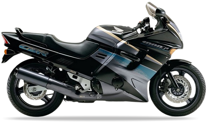 Honda Cbr 1000 F 1993 Granit Niebieski Pb184D replica decals set aufkleber fuel tank juula motocolors
