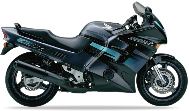 Honda Cbr 1000 F 1994 Czarny Nh1D graphics kit stickers autocollants replika juula motocolors