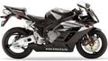Honda Cbr 1000 Rr Fireblade 2005 Czarny Srebrny Nh1E bike stickers aufkleber side panels juula motocolors