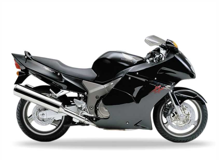 Honda Cbr 1100 XX Blackbird 1999 2001 Czarny replica oem stickers decals grafiche juula motocolors