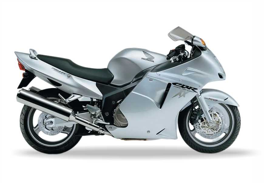Honda Cbr 1100 Xx Blackbird 2002 2004 Srebrny motorbike decals kit graficas replicas juula motocolors
