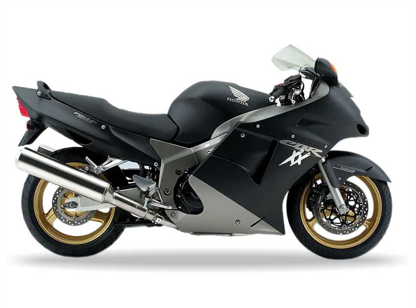 Honda Cbr 1100 Xx Blackbird 2004 Czarny Mat Złoty bike stickers aufkleber vinyl kit juula motocolors