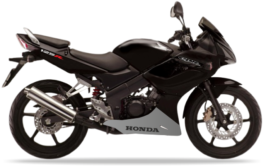 Honda Cbr 125 R 2004 Czarny Nh1B stickers decals adesivi aftermarket replicas juula motocolors