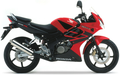 Honda Cbr 125 R 2004 Czerwony R263B stickers decals aufkleber oem replica juula motocolors