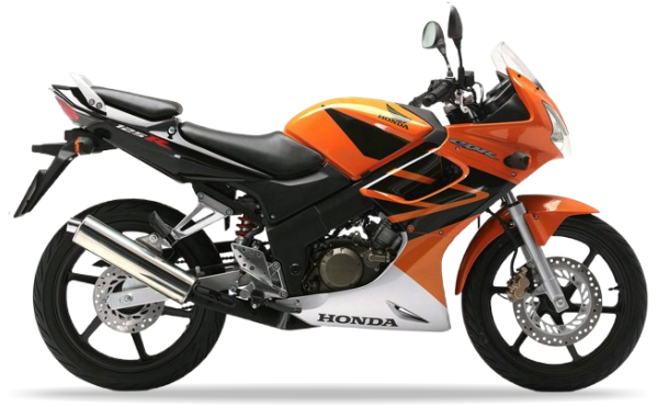 Honda Cbr 125 R 2006 Pomarańczowy Yr249 motorcycle decals vinyl kit aftermarket juula motocolors