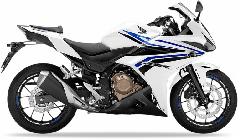 Honda Cbr 500 R 2016 2017 Biały Nha96 motorcycle stickers pegatinas oem replica juula motocolors