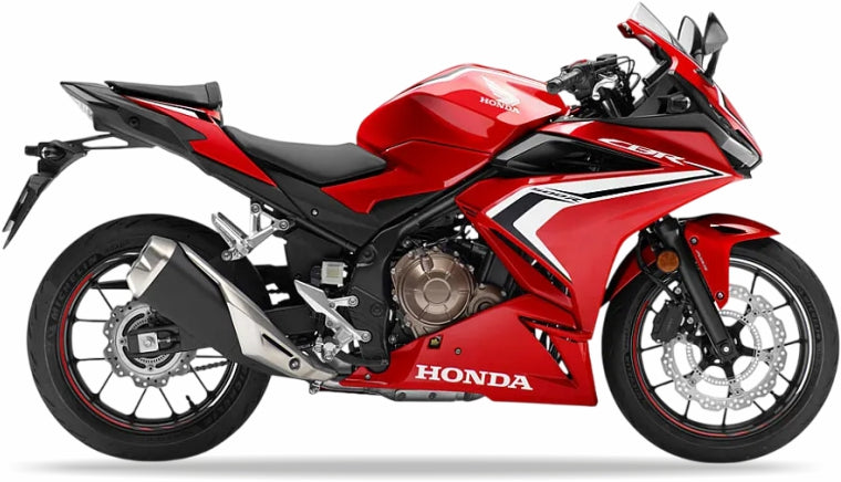 Honda Cbr 500 R 2019 2020 Czerwony R380 motorbike stickers autocollants custom kit juula motocolors