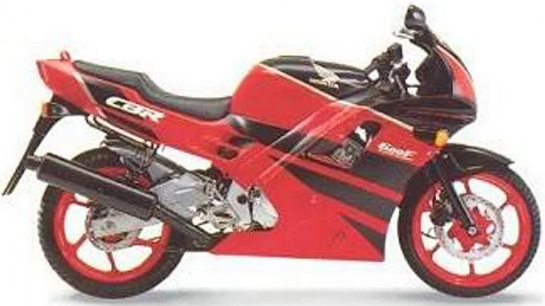 Honda Cbr 600 1991 Czerwony R110B bike stickers aufkleber side panels juula motocolors