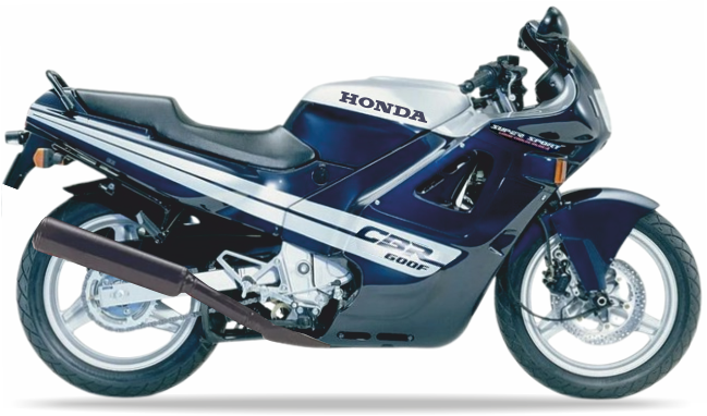 Honda Cbr 600 F 1987 Niebieski Pb161 stickers decals aufkleber oem replica juula motocolors
