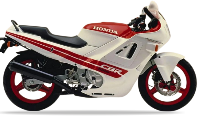 Honda Cbr 600 F 1988 Biały Nh193 bike stickers set grafiche adesivi custom juula motocolors