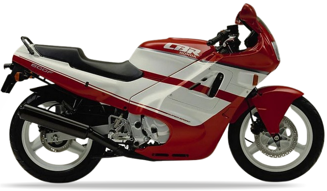 Honda Cbr 600 F 1989 1990 Czerwony R167A motorbike decals pegatinas bodywork juula motocolors