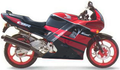 Honda Cbr 600 F 1992 Czarny Nh1K oem replica stickers decals grafiche juula motocolors
