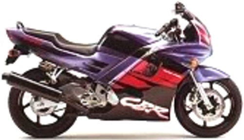 Honda Cbr 600 F 1994 Lawendowo Czarny Nh1 motorcycle decals nalepky aftermarket juula motocolors