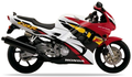Honda Cbr 600 F 1996 Biały Nh196K motorbike stickers autocollants custom kit juula motocolors