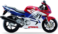 Honda Cbr 600 F 1997 Czerwony R127A Niebieski stickers decals adesivi aftermarket replicas juula motocolors