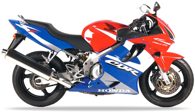 Honda Cbr 600 F 2001 Czerwony R127 Niebieski bike stickers aufkleber side panels juula motocolors
