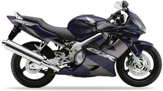 Honda Cbr 600 F 2002 Ciemny Niebieski Pb257 replica decals autocollants bodywork juula motocolors