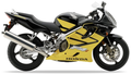Honda Cbr 600 F4 2001 2006 Czarny Nh1Y Żółty motorcycle stickers set adesivi fairings juula motocolors