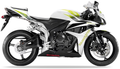 Honda Cbr 600 Rr Hannspree 2008 Biały Nha66B motorbike stickers autocollants custom kit juula motocolors