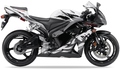Honda Cbr 600 Rr Leyla 2010 Biały Nha66B custom decals autocollants fuel tank juula motocolors