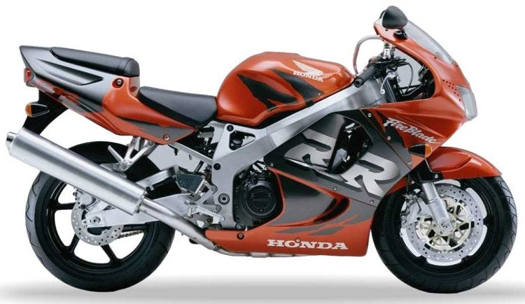Honda Cbr 900 Rr 1999 Pomarańczowy Czarny Grafitowy oem replica stickers decals grafiche juula motocolors