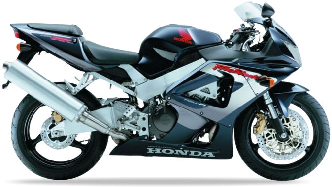 Honda Cbr 929 Rr Fireblade 2001 Ciemny Niebieski Pb257 stickers decals matrica restoration juula motocolors