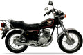 Honda Cm 125 Custom 1994 Czarny Nh1 motorbike stickers pegatinas cowling juula motocolors